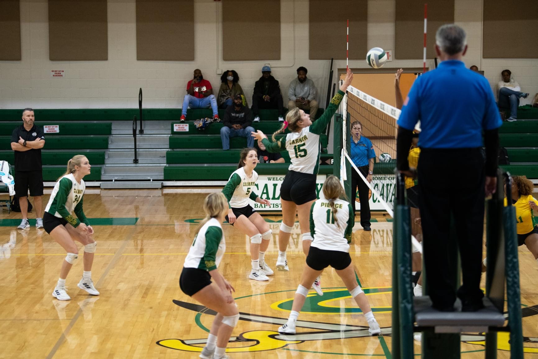 Lady Cavaliers Dominate Southern Lab In First Round of LHSAA Volleyball